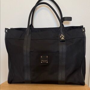 Henri Bendel Black Tote Bag